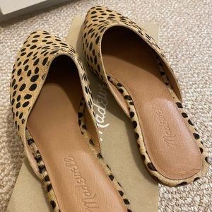 Madewell leopard Mule slide